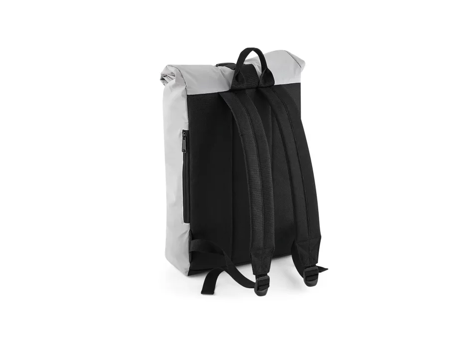 Reflective Roll-Top Backpack FullGadgets.com