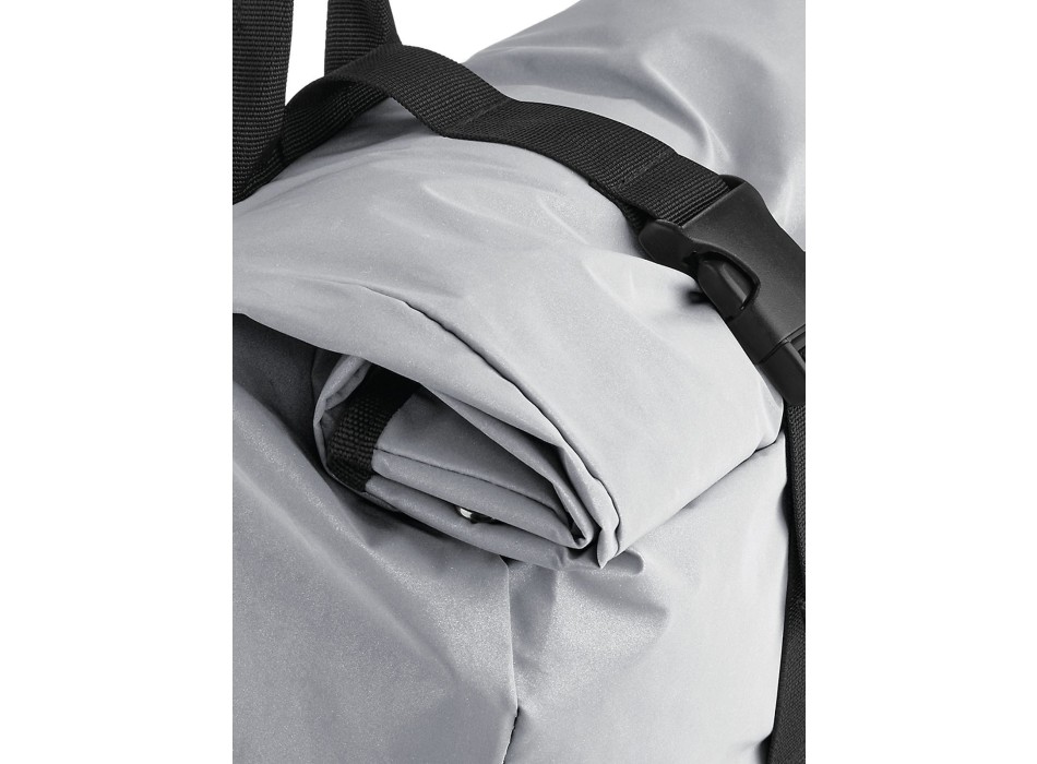 Reflective Roll-Top Backpack FullGadgets.com