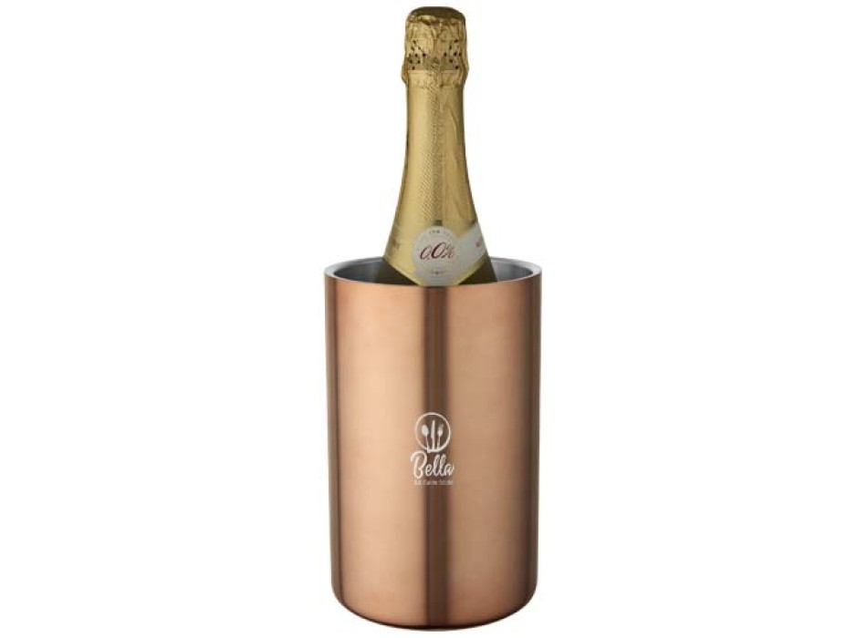 Refrigeratore per vino in acciaio inox a doppia parete Cielo FullGadgets.com