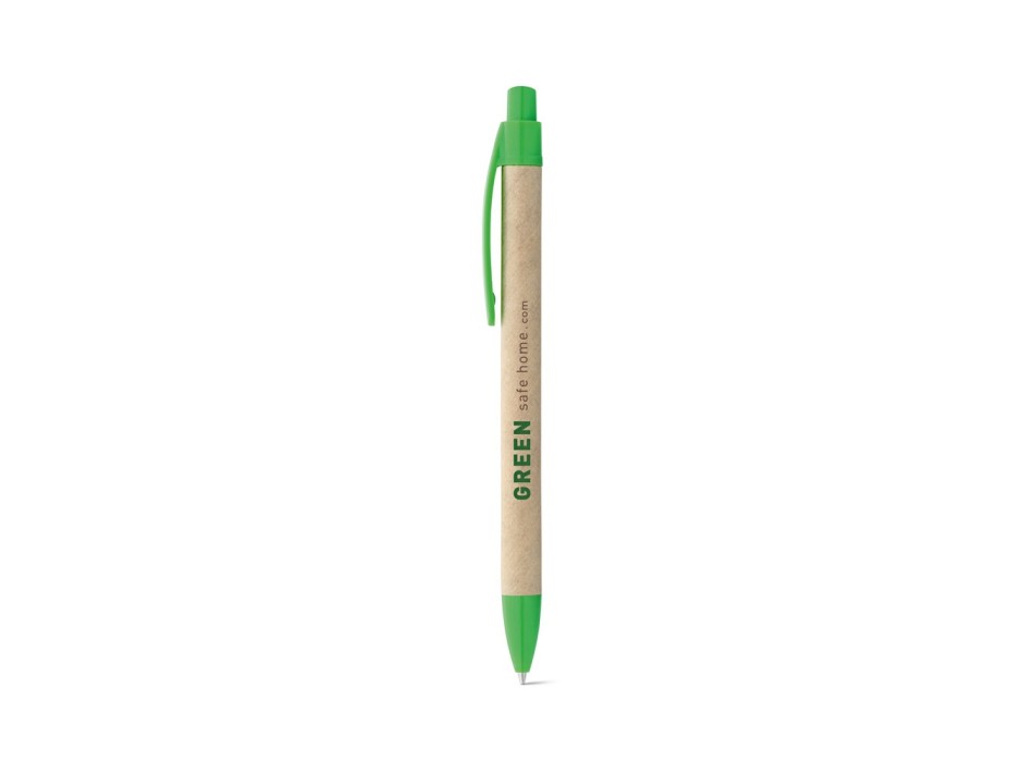 REMI. Penna a sfera realizzata al 100% con carta riciclata, dotata di clip FullGadgets.com