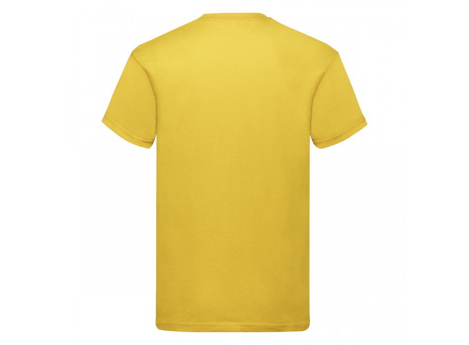 retro maglietta giallo girasole