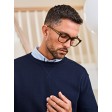 Ribbed Interlock Crew Neck FullGadgets.com