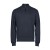 Ribbed Interlock Half Zip