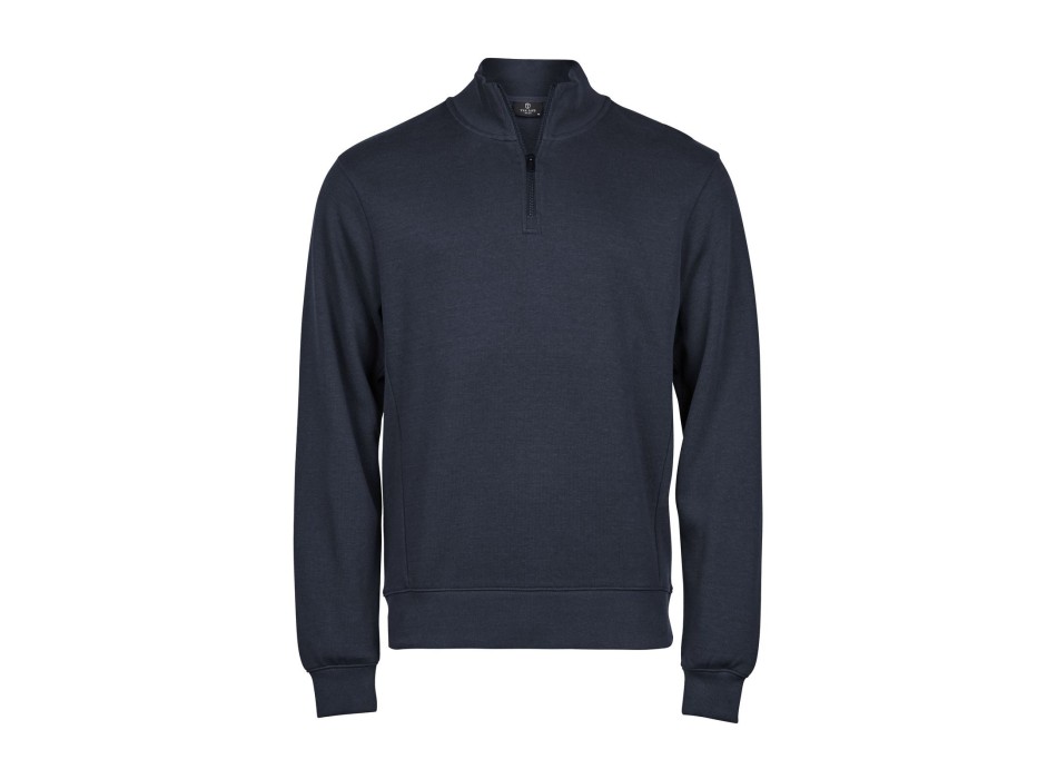 Ribbed Interlock Half Zip FullGadgets.com