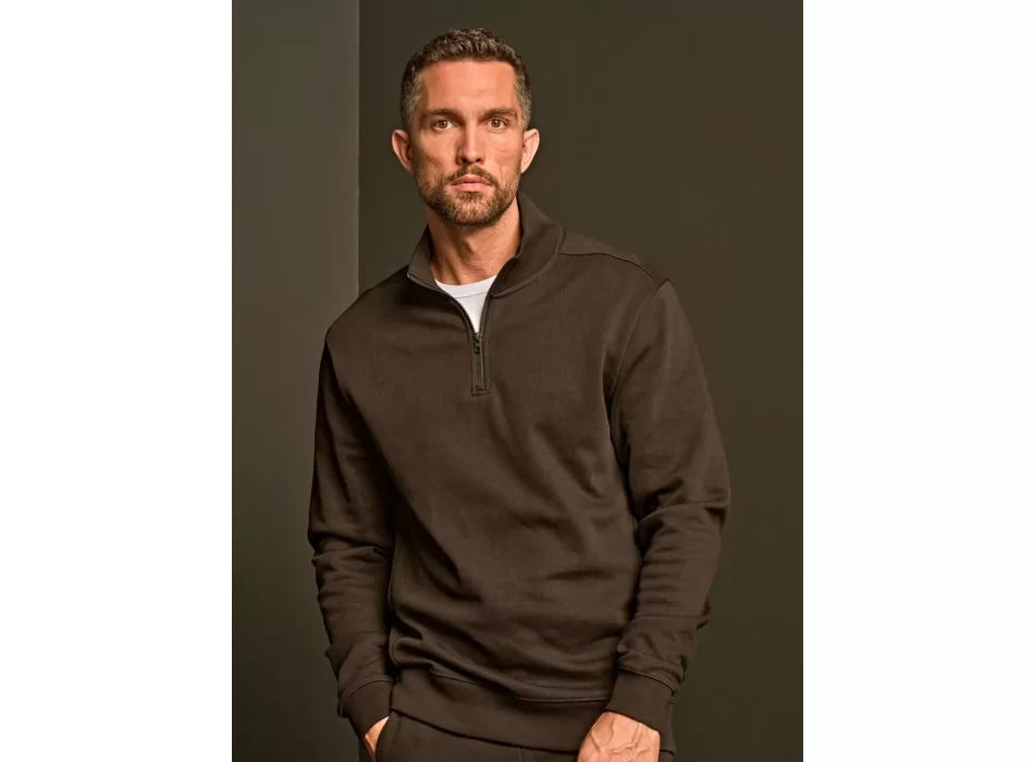 Ribbed Interlock Half Zip FullGadgets.com