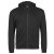Ribbed Interlock Hooded Full Zip