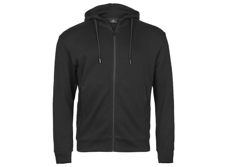 Ribbed Interlock Hooded Full Zip FullGadgets.com