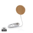 Ricaricatore wireless magnetico 10W in bambù FullGadgets.com