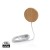 Ricaricatore Wireless Magnetico 10W Personalizzabile in Bambù