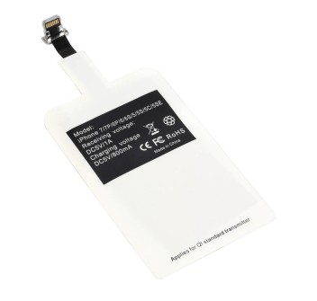 Ricevitore qi wireless con connettore lightning per abilitare i dispositivi apple FullGadgets.com