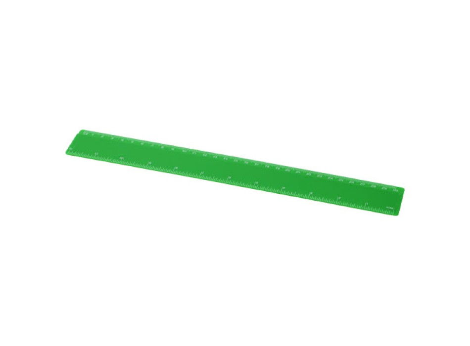 Righello da 30 cm in plastica riciclata Refari FullGadgets.com