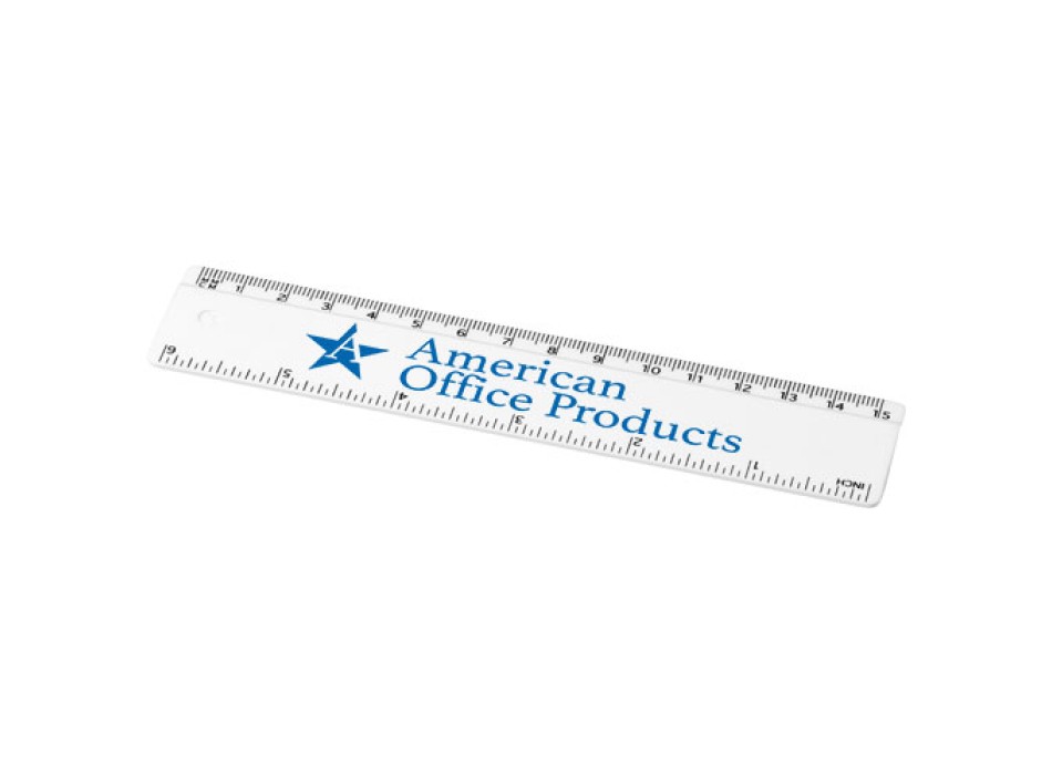 Righello Renzo da 15 cm in plastica FullGadgets.com