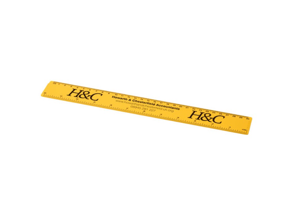 Righello Renzo da 30 cm in plastica FullGadgets.com