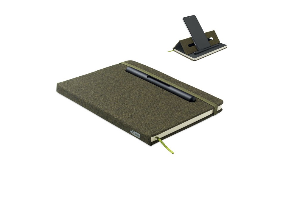 RINBOOK - Notebook A5 con porta telefono FullGadgets.com