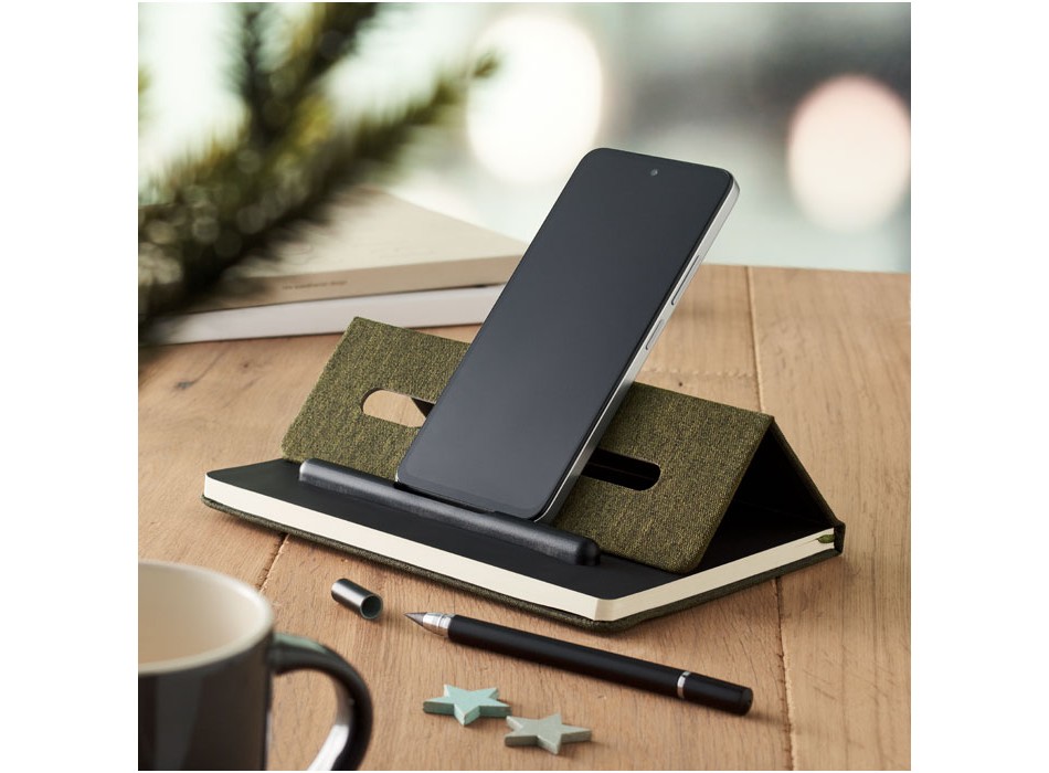 RINBOOK - Notebook A5 con porta telefono FullGadgets.com