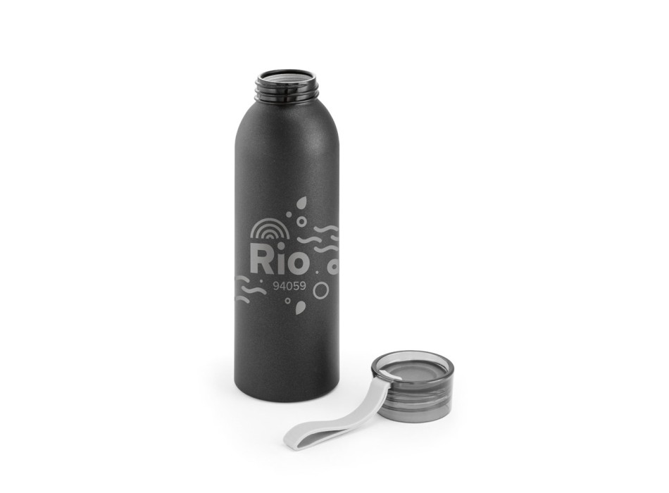 RIO. Borraccia in alluminio riciclato (100% rAL) con tappo in PP 660 mL FullGadgets.com