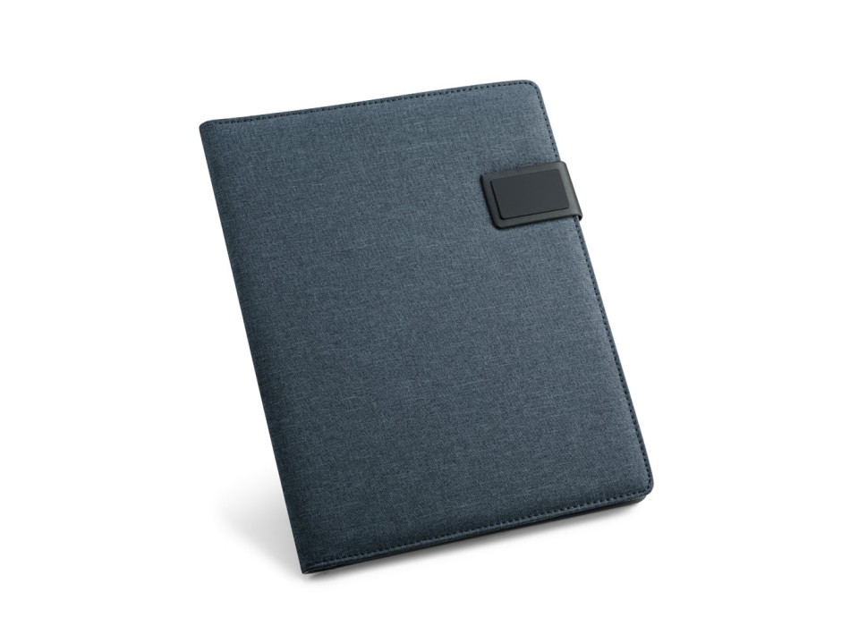 RIORDAN. Cartella A4 in PU e imitazione lino con blocco pagine a righe FullGadgets.com