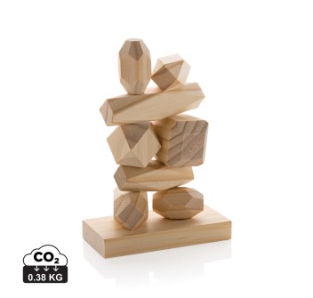 Rocce di bilanciamento in legno Ukiyo Crios in astuccio FullGadgets.com