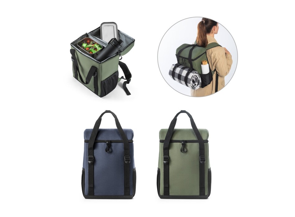 ROMA L. Zaino termico imbottito in poliestere riciclato 600D ripstop 16 L FullGadgets.com