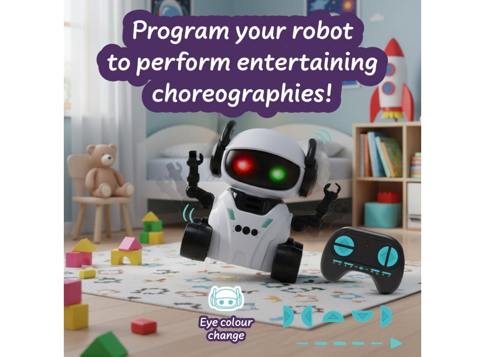 ROMI INTELLIGENT ROBOT. Giocattolo educativo per bambini FullGadgets.com