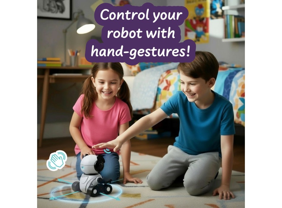 ROMI INTELLIGENT ROBOT. Giocattolo educativo per bambini FullGadgets.com