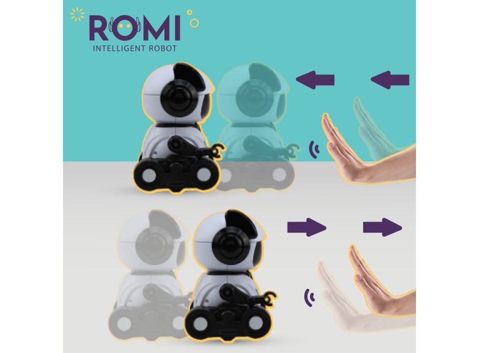 ROMI INTELLIGENT ROBOT. Giocattolo educativo per bambini FullGadgets.com