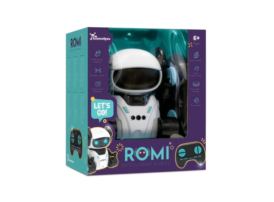 ROMI INTELLIGENT ROBOT. Giocattolo educativo per bambini FullGadgets.com