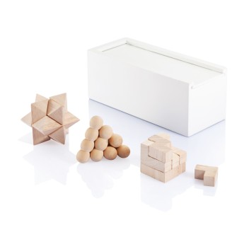 Rompicapo 3 pezzi in legno FullGadgets.com