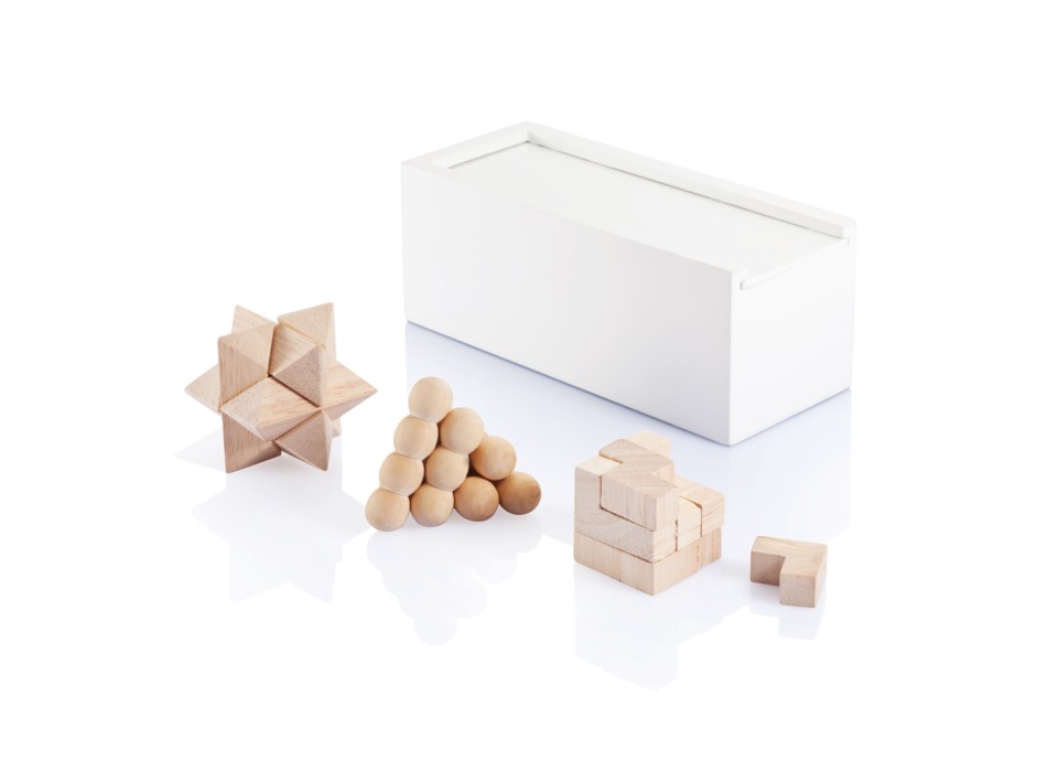 Rompicapo 3 pezzi in legno FullGadgets.com