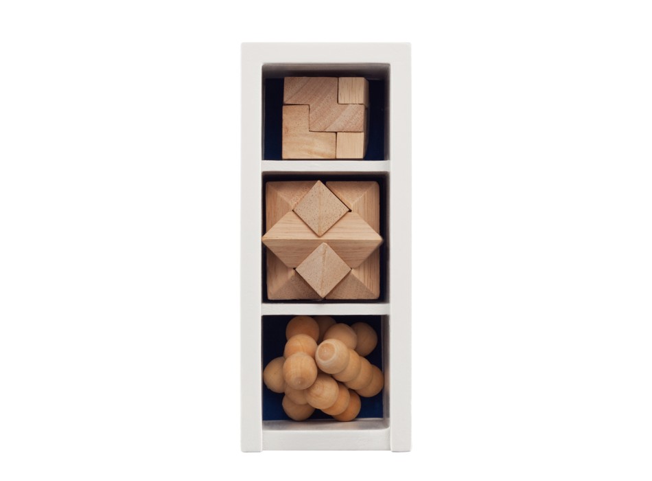 Rompicapo 3 pezzi in legno FullGadgets.com