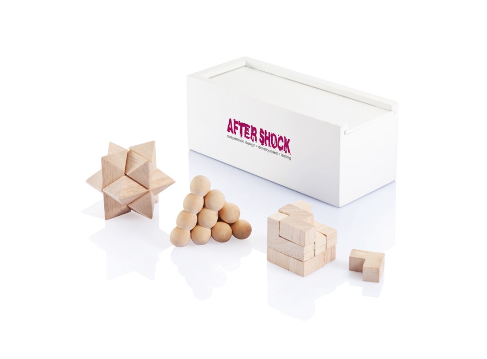 Rompicapo 3 pezzi in legno FullGadgets.com