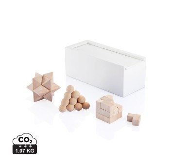 Rompicapo 3 pezzi in legno FullGadgets.com