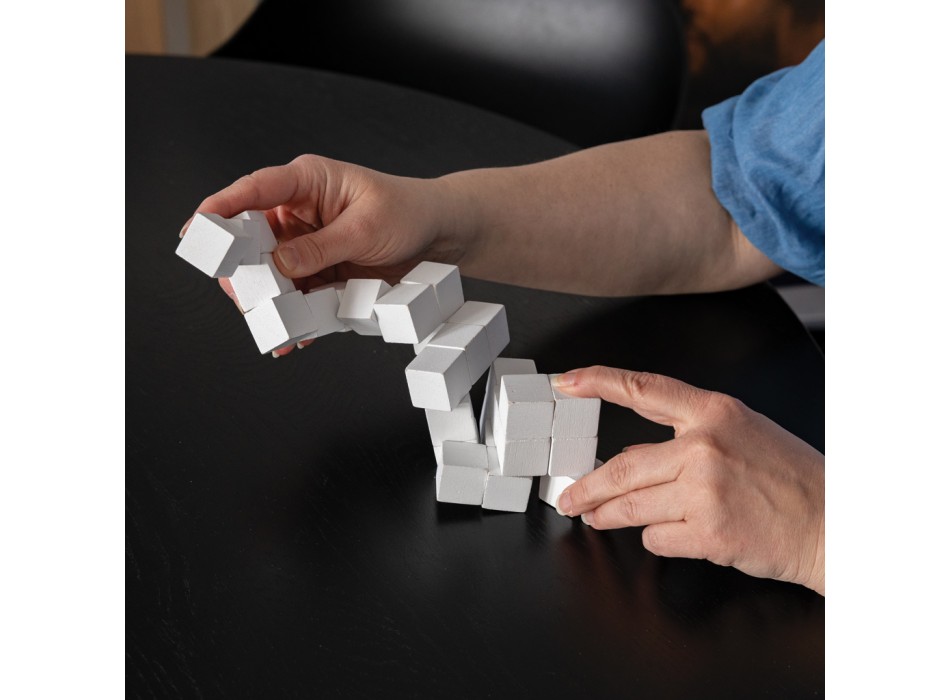 Rompicapo di legno in custodia di tela FullGadgets.com