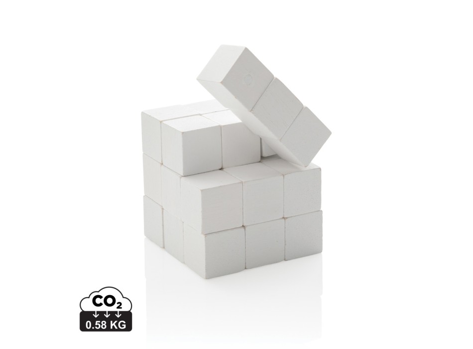 Rompicapo di legno in custodia di tela FullGadgets.com