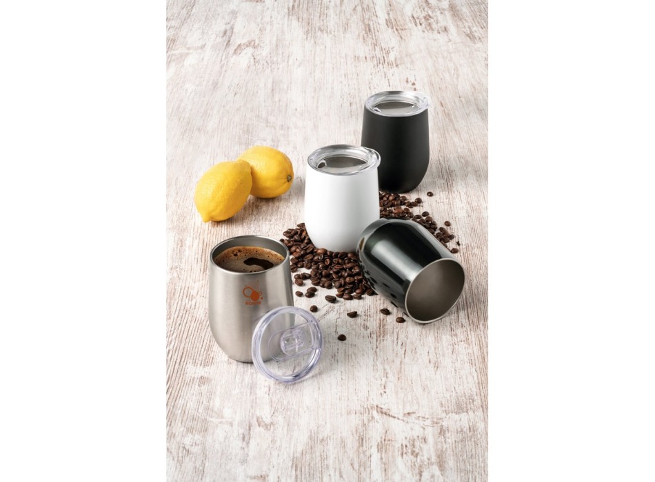 RONDE. Bicchiere da viaggio da in acciaio inox 400 mL FullGadgets.com