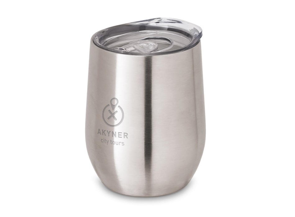 RONDE. Bicchiere da viaggio da in acciaio inox 400 mL FullGadgets.com