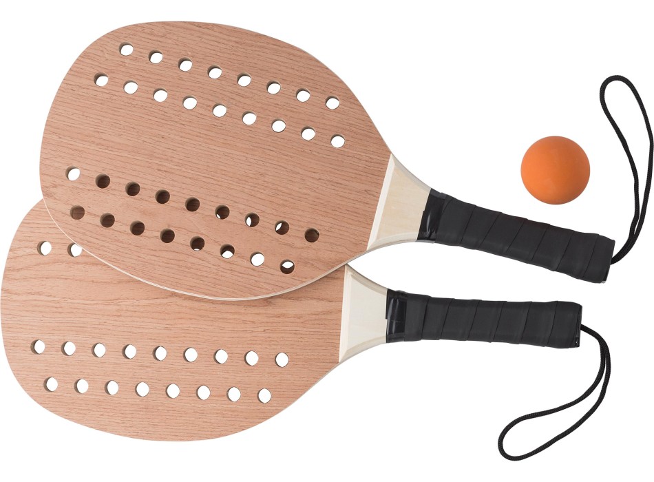 Rosewood tennis set Sergio FullGadgets.com