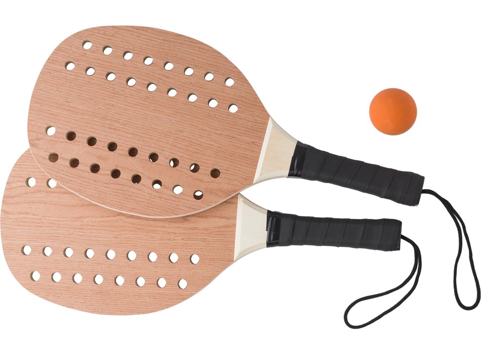 Rosewood tennis set Sergio FullGadgets.com