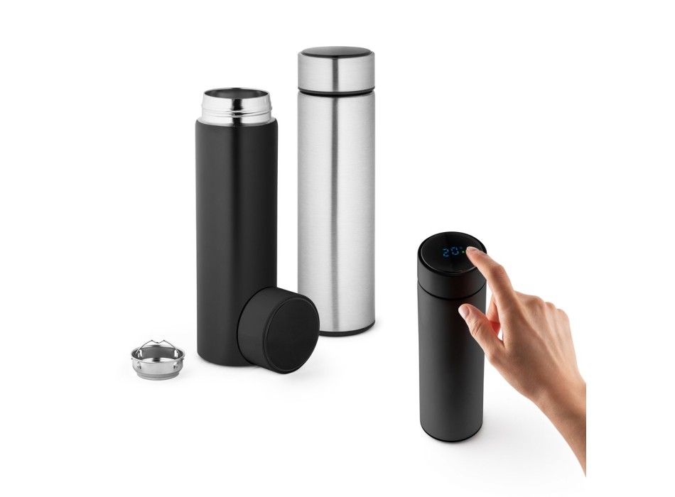 ROSSI. Borraccia termica in acciaio inox 470 mL FullGadgets.com