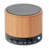 Round Bamboo - Speaker Bluetooth In Bamboo Personalizzabile