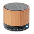 Round Bamboo - Speaker Bluetooth In Bamboo Personalizzabile