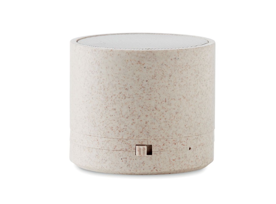 ROUND BASS+ - Speaker wireless in paglia FullGadgets.com