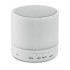 Round White - Speaker Bluetooth Personalizzabile Con Led