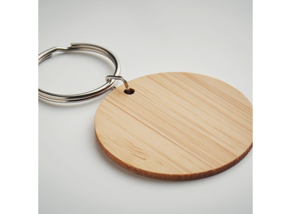 ROUNDBOO - Portachiavi rotondo in bamboo FullGadgets.com