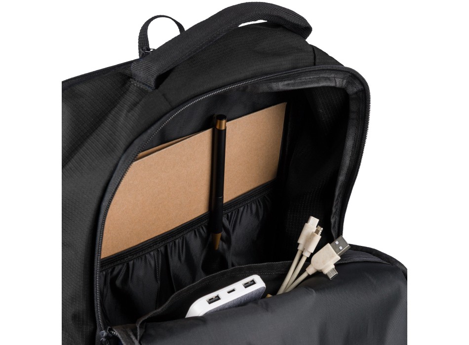rPET (300D) polyester Ocean Bound backpack Tova FullGadgets.com