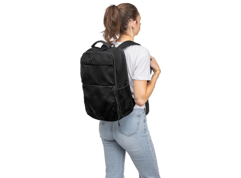 rPET (300D) polyester Ocean Bound backpack Tova FullGadgets.com