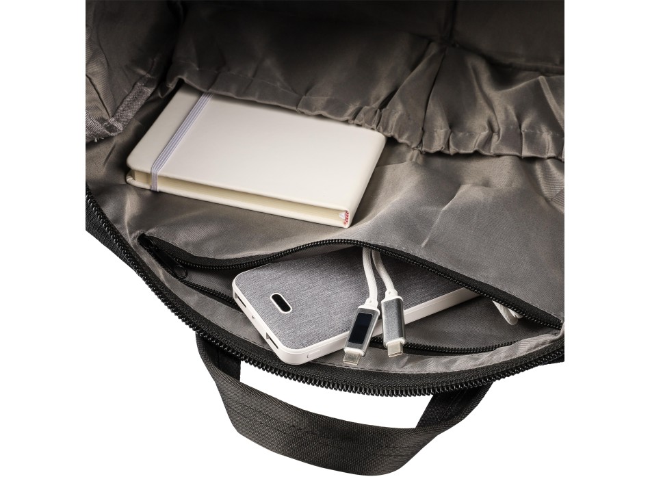 rPET (300D) polyester Ocean Bound sports bag Niv FullGadgets.com