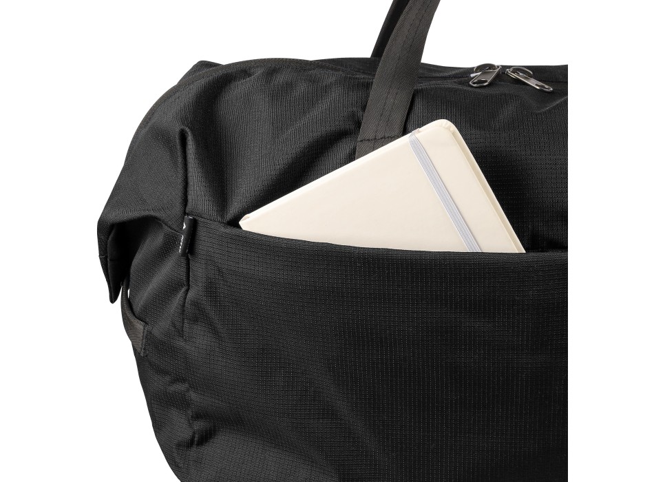 rPET (300D) polyester Ocean Bound sports bag Niv FullGadgets.com