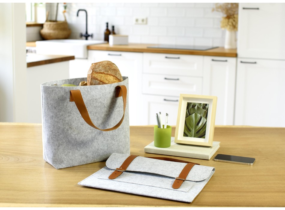 rPET felt document bag Amelia FullGadgets.com