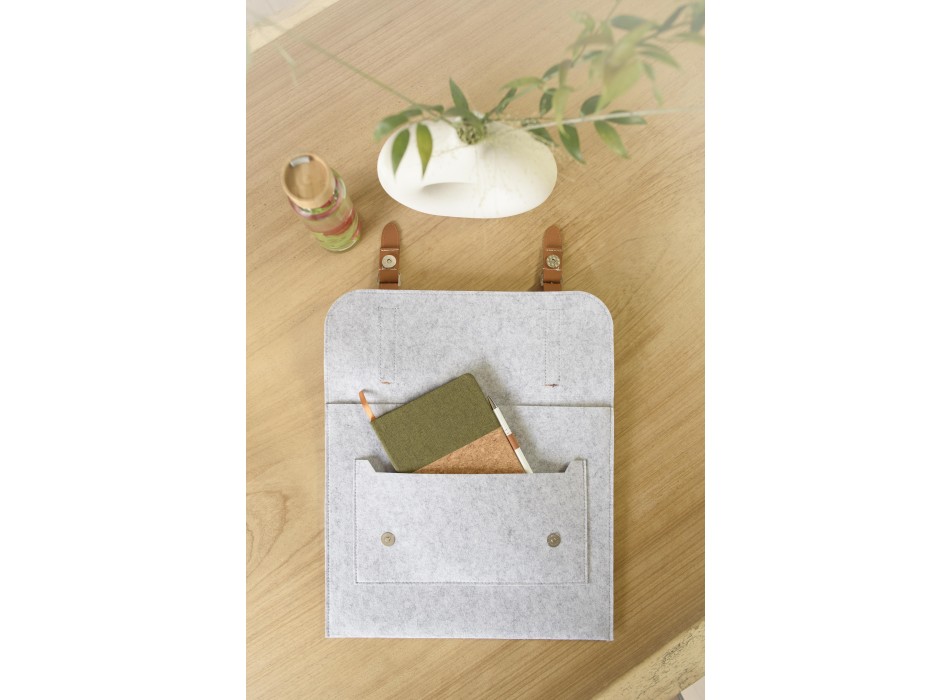 rPET felt document bag Amelia FullGadgets.com